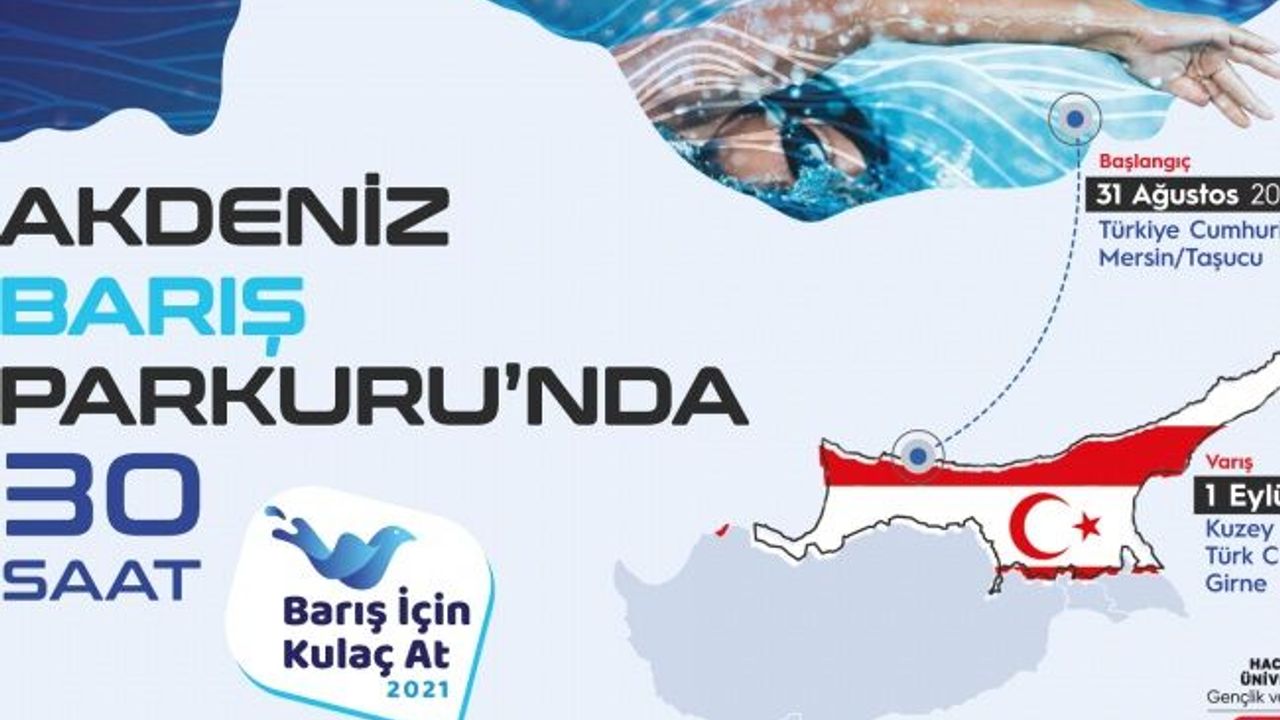 Mersin'den Girne'ye barış için yüzecek