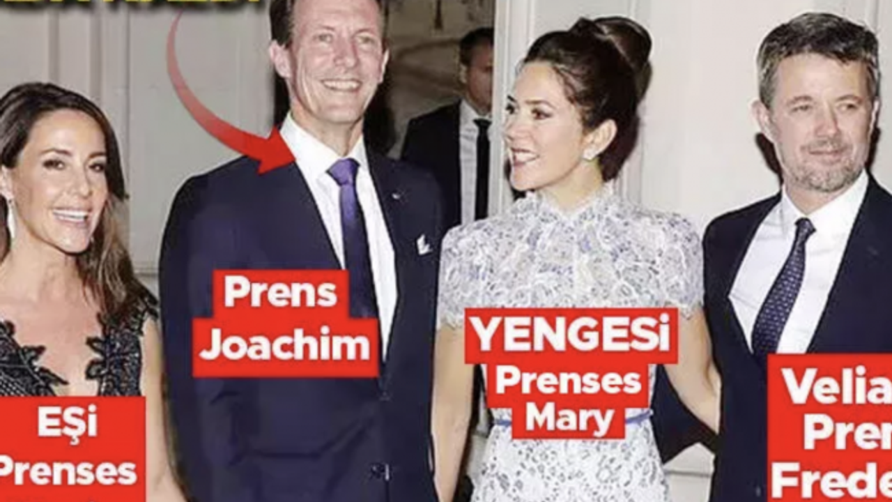 Danimarka kraliyet ailesinde 'Aşk-ı memnu'