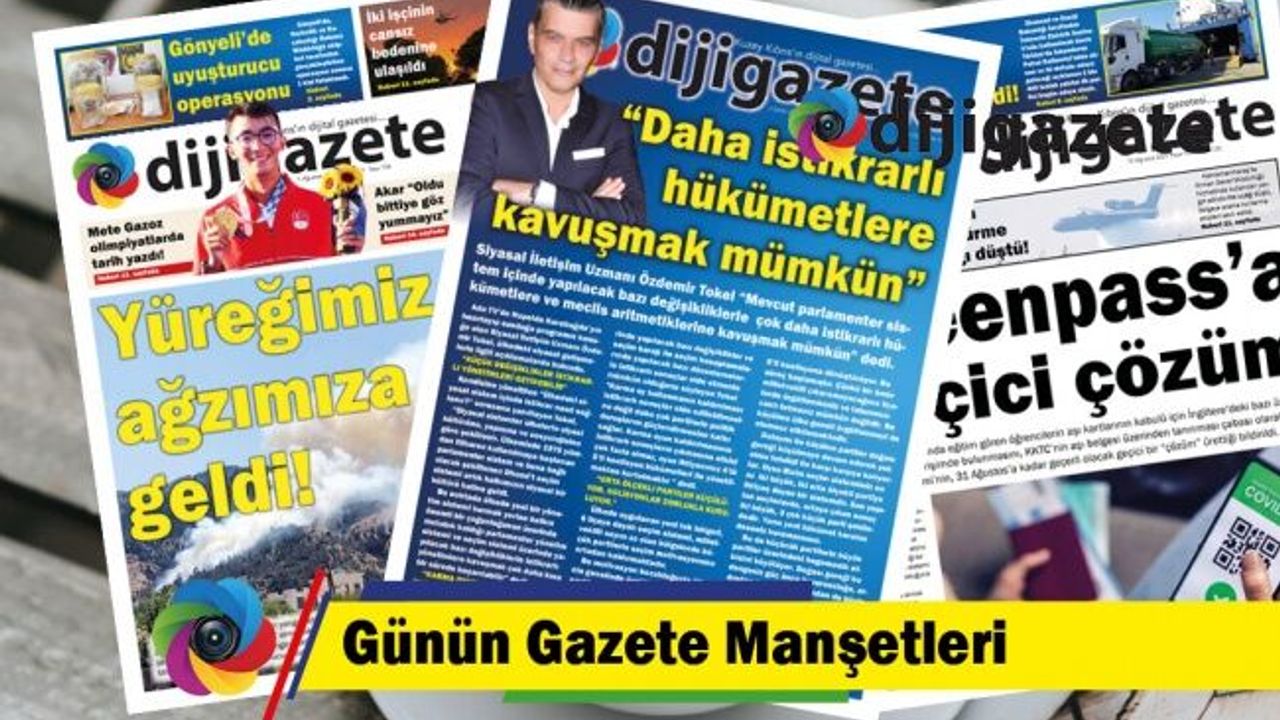 2 Şubat 2023 KKTC- TC Gazete Manşetleri