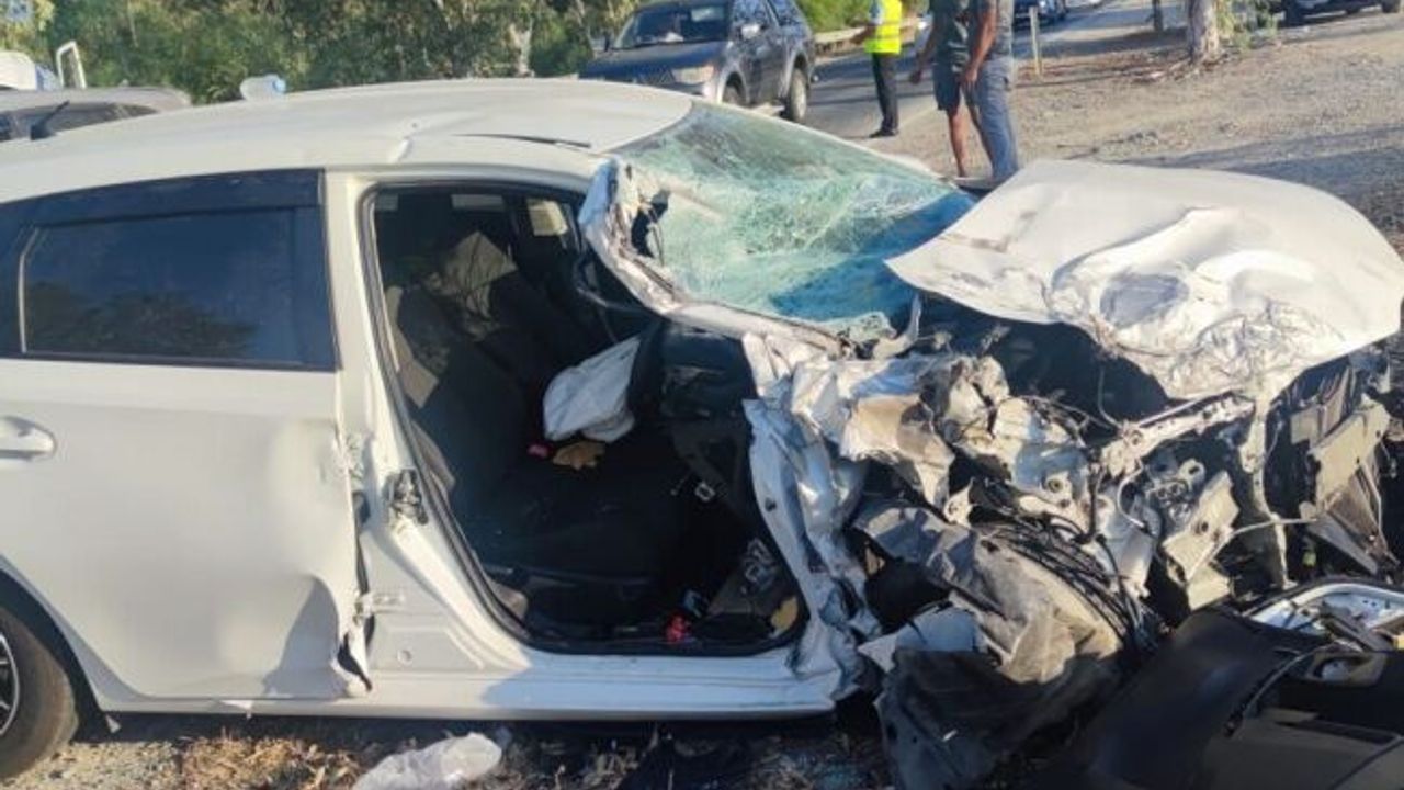 Boğazköy-Gönyeli ana yolunda kaza: 5 kişi yaralandı