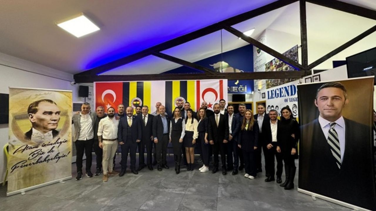 KKTC Fenerbahçeliler Derneği yeni başkanı Tolga Ahmet Raşit…