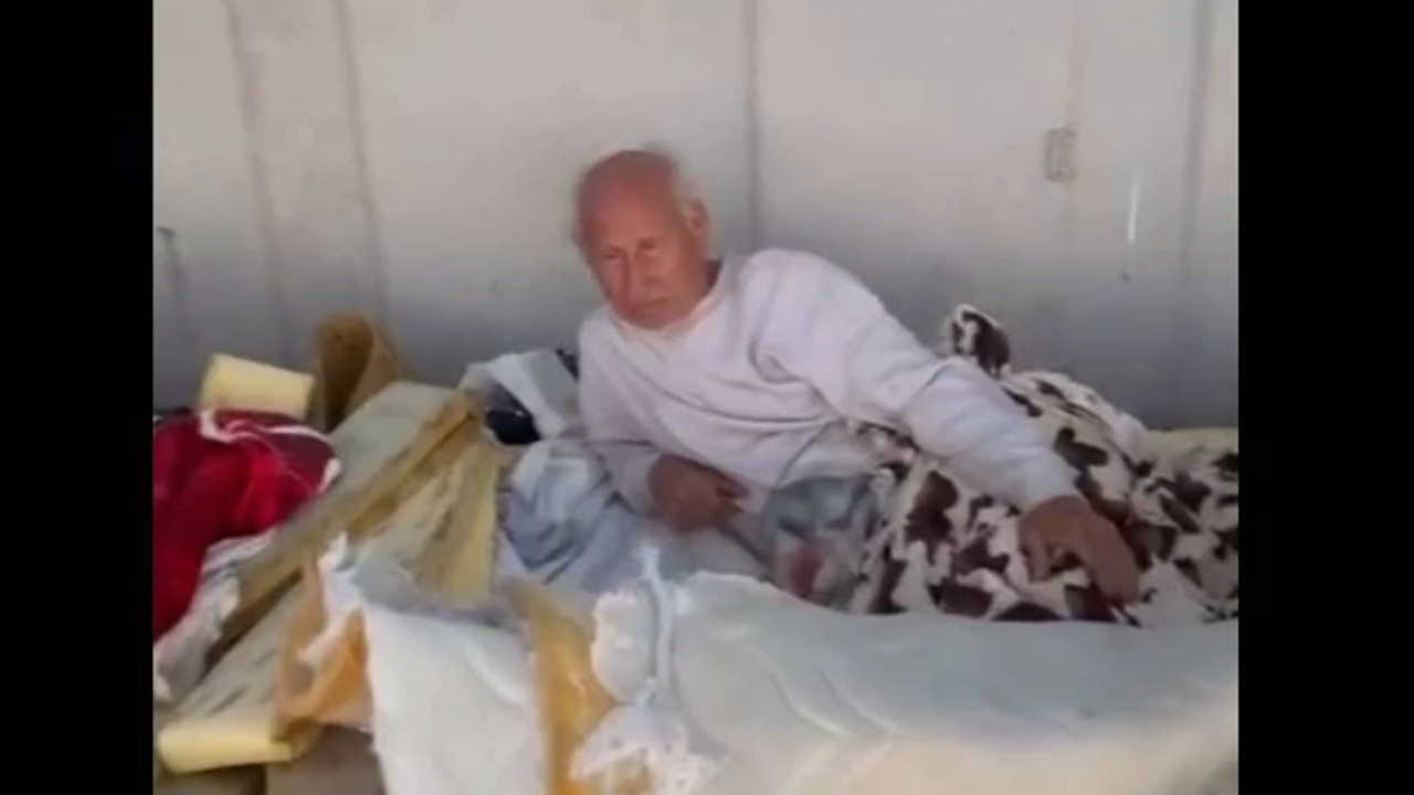 Yardım çağrısı sonuçlandı: 74 yaşındaki Kemal Öztürk Kalkanlı Yaşamevi'ne yerleştirildi