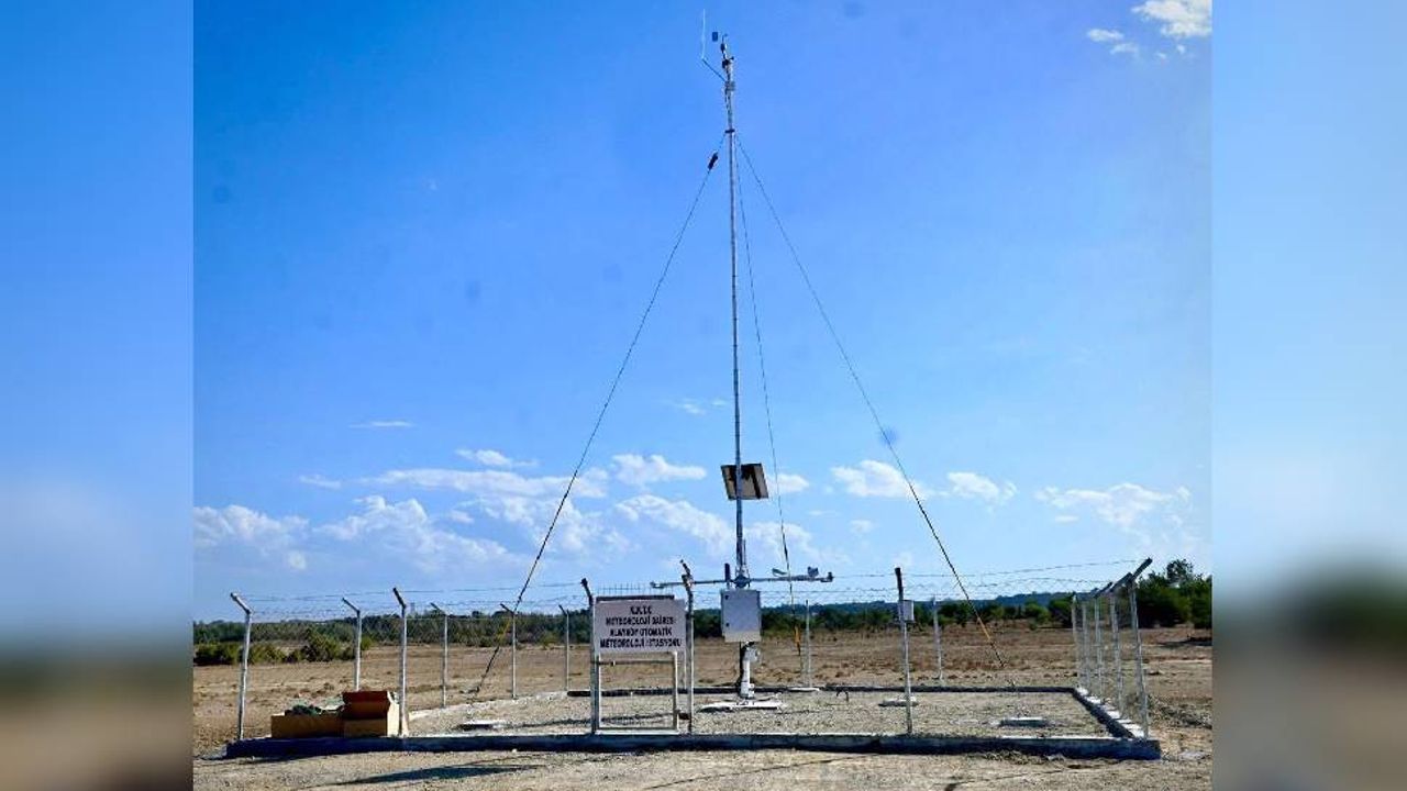 Yeni otomatik Meteoroloji Gözlem İstasyonları devrede