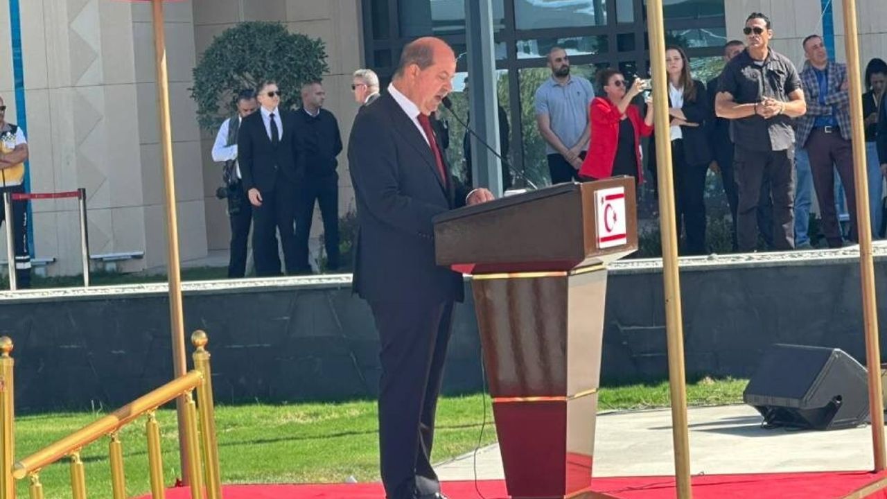 Cumhurbaşkanlığı’nda Devir Teslim Töreni düzenlendi. ErsinTatar:"Önemli olan KKTC’dir, kalıcılığıdır"