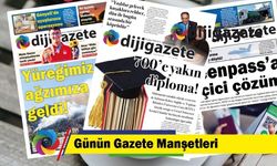 Gazete Manşetleri 13 Nisan 2024 Çarşamba