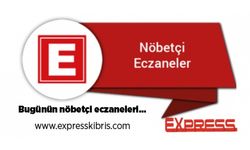 4 Mayıs 2024 Cumartesi Nöbetçi Eczaneler