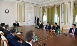 Aliyev, Türk devletlerinin içişleri bakanlarını kabul etti. Kabulde İçişleri Bakanı Dursun Oğuz da yer aldı