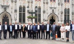 Belediyeler Birliği heyetinden Brugge Belediyesi’ne ziyaret
