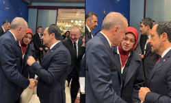 Erdoğan Tiran'da GKRY Cuhmurbaşkanıyla bir araya geldi