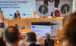Erhürman, “Kıbrıs Barış Sürecinde AB’nin Rolü” başlıklı panelde konuştu
