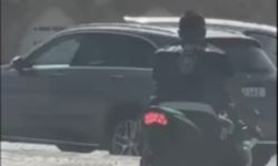 Koruyucu başlık takmayan motosiklet sürücüsü aleyhinde yasal işlem başlatıldı