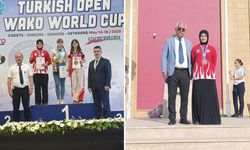 Kick boks dünya ikincisi Hala Sultan İlahiyat Koleji öğrencisi Emine Öksüz