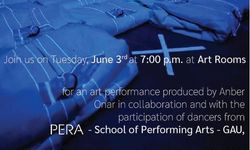 “Straitjacket embodied” performans ve kitap lansmanı yarın Art Rooms’da gerçekleşecek