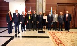 Öztürkler, TÜRKPA Genel Kurulu toplantısı için Kazakistan’a gitti