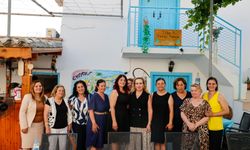 Sibel Tatar, Kuzey Kıbrıs Kadın Örgütleri Ağı'na bağlı dernekleri ziyaret etmeyi sürdürüyor