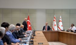 Cumhurbaşkanı Tatar, Türk Dünyası Mühendisler ve Mimarlar Birliği heyetini kabul etti
