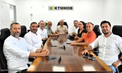 KTMMOB Başkanı Aysal, ESPA heyetini kabul etti
