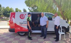 İçişleri Bakanlığı Göç Yönetimi Merkezi’ne bağlı mobil denetim aracı İskele bölgesinde denetim yaptı