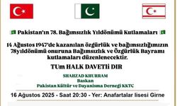 Pakistan’ın Bağımsızlık Günü yarın Girne’de kutlanacak