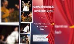Baraka tiyatro ekibi, 18-35 yaş arası genç yetişkinlerden oluşacak yeni bir ekip kuracak