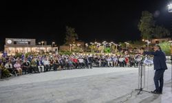 CTP Genel Başkanı ve Cumhurbaşkanı adayı Tufan Erhürman, Akdoğan halkıyla bir araya geldi