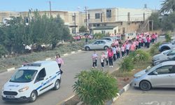 Yenierenköy İlkokulu öğrencileri, Meme Kanseri Farkındalık Etkinliği gerçekleştirdi