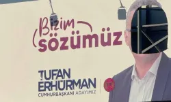 Erhürman’ın seçim afişine çirkin saldırı!