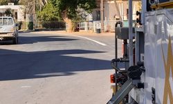 Gazimağusa’da yol güvenliği hamlesi: Çanakkale Mahallesi’ne termoplastik çizgi