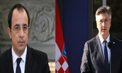 Hristodulidis Hırvatistan’da Başbakan Plenkovic’le bir araya geldi