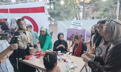Hala Sultan İlahiyat Koleji ile Afyonkarahisar İmam Hatip Lisesi öğrencileri “Gazze/Filistin Dayanışma Çadırı” etkinliği