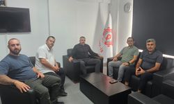 Tel-Sen yetkilileri Kamu-İş’i ziyaret etti