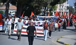 KTOEÖS Başbakanlık önünde eylem yaptı