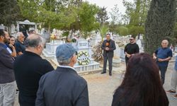 Özcan Özcanhan, ölümünün 2. yılında kabri başında anıldı