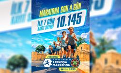 Lefkoşa Maratonu’na kayıtlar 10 bini geçti