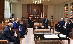 Cumhurbaşkanı Tatar, Azerbaycan, Türkiye ve KKTC Parlamentolar Arası Dostluk Gruplarını kabul etti