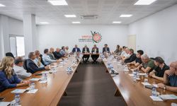 Erhürman, Sanayi Odası üyeleriyle buluştu