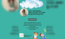 Özel gereksinimli bireyler için yoga kursları cumartesi günü başlıyor