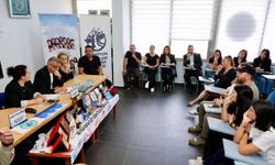 Cumhurbaşkanı Erhürman ve eşi Nilden B. Erhürman, Şampiyon Melekleri Yaşatma Derneği’ni ziyaret etti