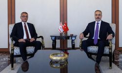 Cumhurbaşkanı Erhürman Ankara'da TC Dışişleri Bakanı Fidan ile görüştü