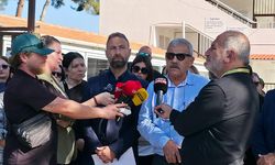 KTÖS, Lefke İstiklal İlkokulu’nda eylem yaptı