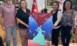 Şafakoğulları’nın ilk kişisel sergisinden bir eser Kültür Dairesi Sanat Koleksiyonu'na kazandırıldı