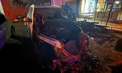 Girne’de bir oto galeride iki araç kundaklandı, dört kişi tutuklandı