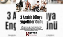 3 Aralık Dünya Engelliler Günü… KTTTB: “Engelleri kaldırmak hepimizin sorumluluğudur”