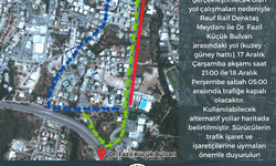 Girne'de Ecevit Caddesi bu akşam kısmı olarak trafiğe kapatılacak