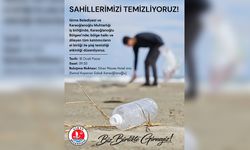 Karaoğlanoğlu’nda plaj temizliği etkinliği