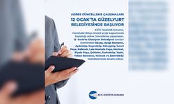 Adres güncelleme çalışmaları dün Güzelyurt’ta başladı