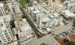 Kaliland bölgesinde katran serme işlemine geçiliyor