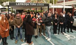 KTOEÖS LTL önünde basın açıklaması yaptı