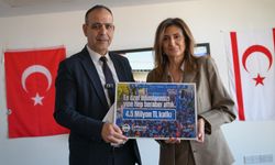 Kahve Dünyası Lefkoşa Maratonu geliri, Engelsiz Yaşamı Destekleme Derneği’ne teslim edildi