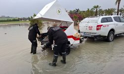 Sivil Savunma yoğun yağışlar nedeniyle gerekli çalışmaların yapıldığını açıkladı